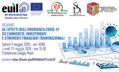 Gli effetti dell'emergenza Covid-19 su  commercio, investimenti e strumenti finanziari transnazionali