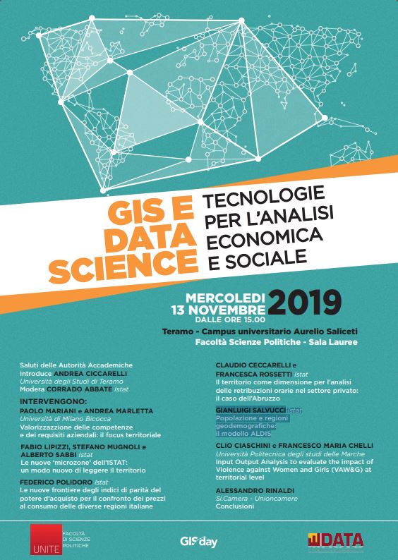 GIS e DATA SCIENCE: Tecnologie per l'analisi economica e sociale